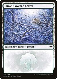 Snow-Covered Forest (285) (285) [Kaldheim]
