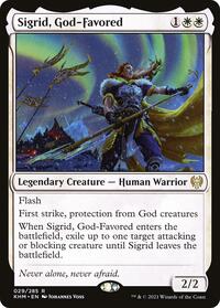 Sigrid, God-Favored (29) [Kaldheim]