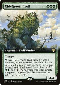 Old-Growth Troll (Extended Art) (365) [Kaldheim]