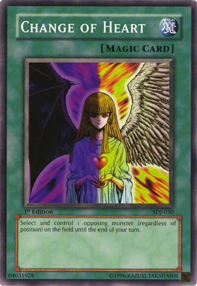 Change of Heart (SDJ-030) [Starter Deck: Joey]
