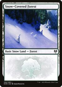 Snow-Covered Forest (284) (284) [Kaldheim]