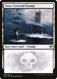 Snow-Covered Swamp (280) (280) [Kaldheim]