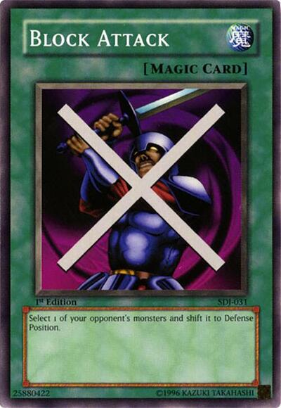 Block Attack (SDJ-031) [Starter Deck: Joey]