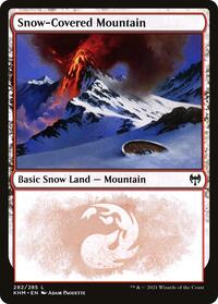 Snow-Covered Mountain (282) (282) [Kaldheim]