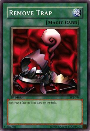 Remove Trap (SDJ-034) - Starter Deck: Joey Unlimited