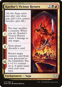 Kardur's Vicious Return (217) [Kaldheim]