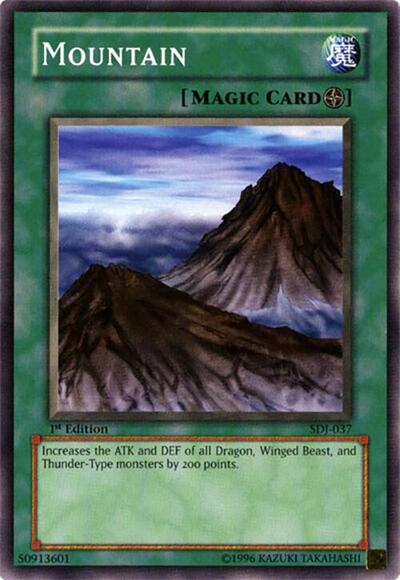 Mountain (SDJ-037) [Starter Deck: Joey]