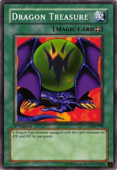 Dragon Treasure (SDJ-038) [Starter Deck: Joey]