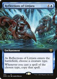 Reflections of Littjara (Extended Art) (347) [Kaldheim]