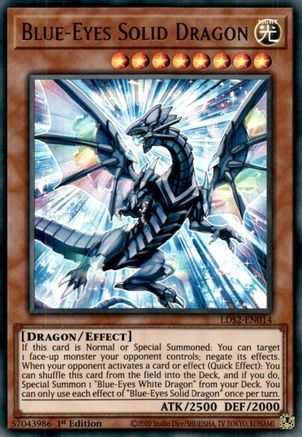 Blue-Eyes Solid Dragon (LDS2-EN014) - Legendary Duelists: Season 2 1st Edition