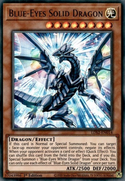Blue-Eyes Solid Dragon (LDS2-EN014) [Legendary Duelists: Season 2]