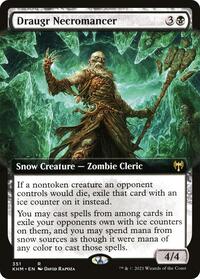Draugr Necromancer (Extended Art) (351) [Kaldheim]