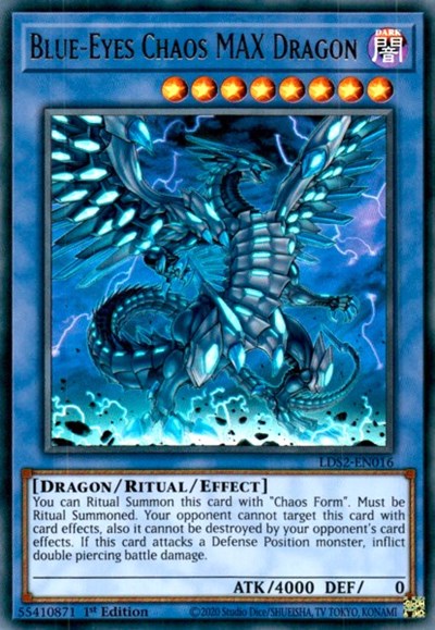 Blue-Eyes Chaos MAX Dragon (LDS2-EN016) [Legendary Duelists: Season 2]