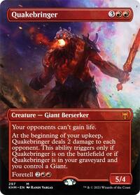 Quakebringer (Borderless) (297) [Kaldheim]