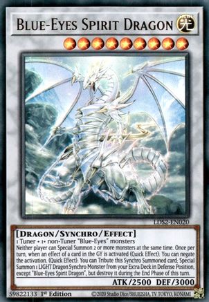Blue-Eyes Spirit Dragon (LDS2-EN020) - Legendary Duelists: Season 2 1st Edition