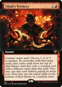 Tibalt's Trickery (Extended Art) (360) [Kaldheim]