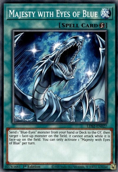Majesty with Eyes of Blue (LDS2-EN027) [Legendary Duelists: Season 2]