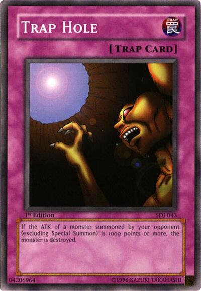 Trap Hole (SDJ-043) [Starter Deck: Joey]