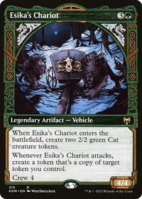 Esika's Chariot (Showcase) (315) [Kaldheim]