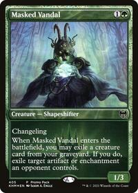 Masked Vandal (405) [Promo Pack: Kaldheim]