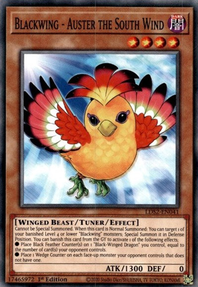 Blackwing - Auster the South Wind (LDS2-EN041) [Legendary Duelists: Season 2]