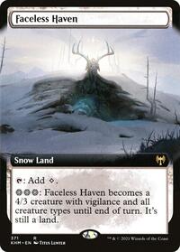 Faceless Haven (Extended Art) (371) [Kaldheim]