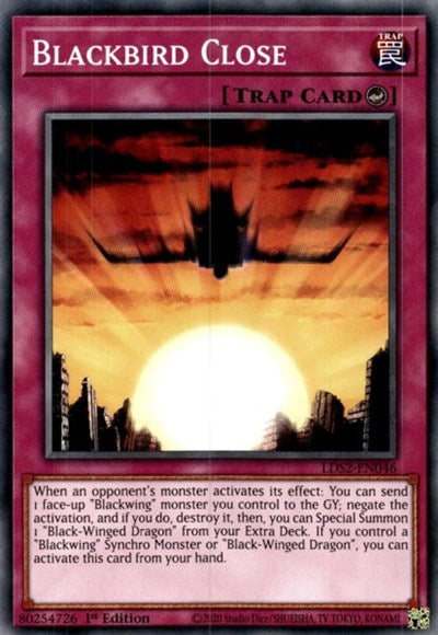 Blackbird Close (LDS2-EN046) [Legendary Duelists: Season 2]