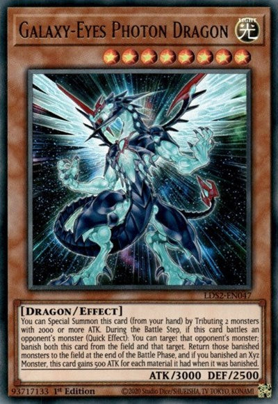 Galaxy-Eyes Photon Dragon (LDS2-EN047) [Legendary Duelists: Season 2]