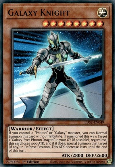 Galaxy Knight (LDS2-EN049) [Legendary Duelists: Season 2]