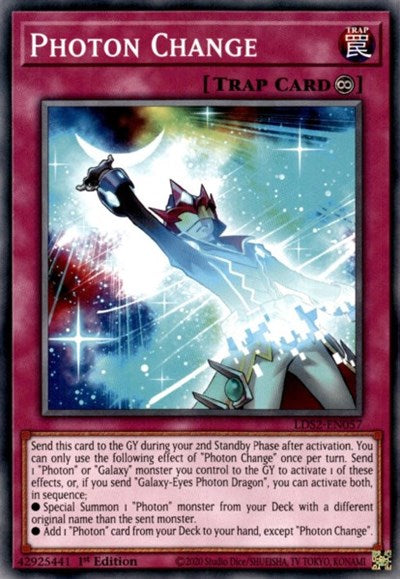 Photon Change (LDS2-EN057) [Legendary Duelists: Season 2]