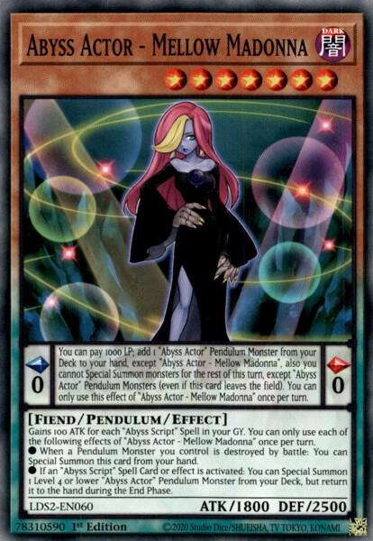 Abyss Actor - Mellow Madonna (LDS2-EN060) [Legendary Duelists: Season 2]