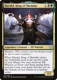 Harald, King of Skemfar (212) [Kaldheim]