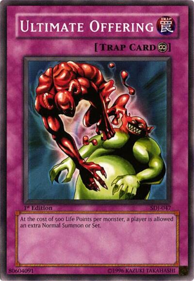 Ultimate Offering (SDJ-047) [Starter Deck: Joey]