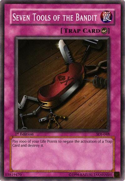 Seven Tools of the Bandit (SDJ-048) [Starter Deck: Joey]