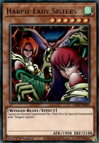 Harpie Lady Sisters (LDS2-EN065) [Legendary Duelists: Season 2]
