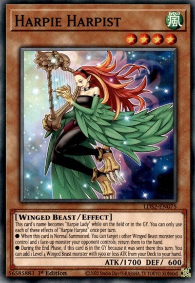 Harpie Harpist (LDS2-EN075) [Legendary Duelists: Season 2]