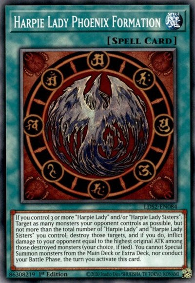 Harpie Lady Phoenix Formation (LDS2-EN084) [Legendary Duelists: Season 2]
