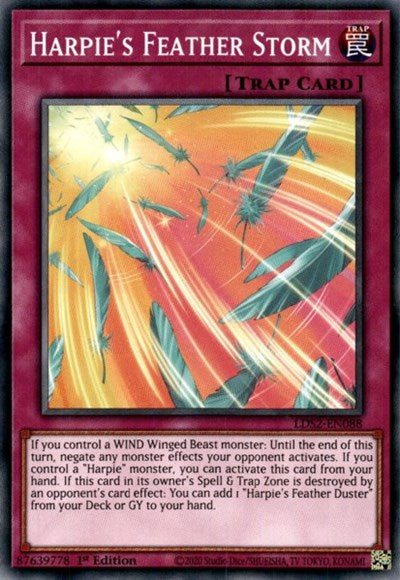 Harpie's Feather Storm (LDS2-EN088) [Legendary Duelists: Season 2]