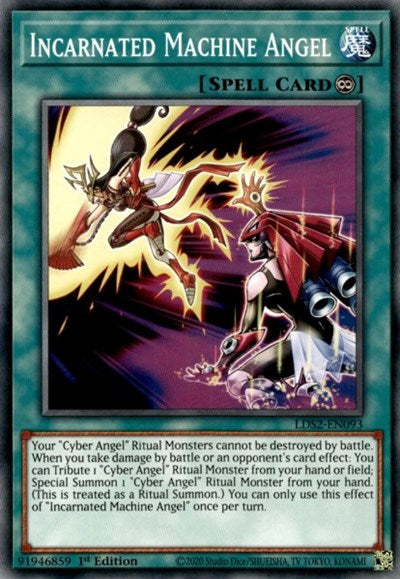 Incarnated Machine Angel (LDS2-EN093) [Legendary Duelists: Season 2]