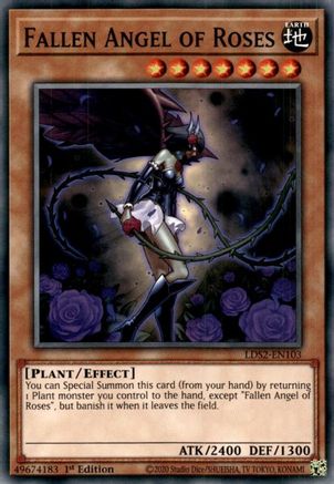 Fallen Angel of Roses (LDS2-EN103) - Legendary Duelists: Season 2 1st Edition