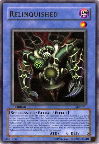 Relinquished (SDP-001) [Starter Deck: Pegasus]