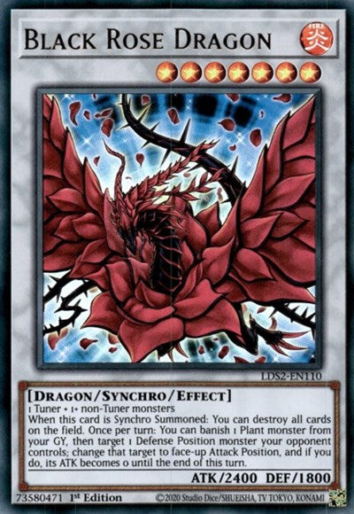 Black Rose Dragon (LDS2-EN110) [Legendary Duelists: Season 2]