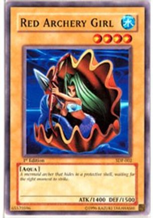 Red Archery Girl (SDP-002) - Starter Deck: Pegasus 1st Edition