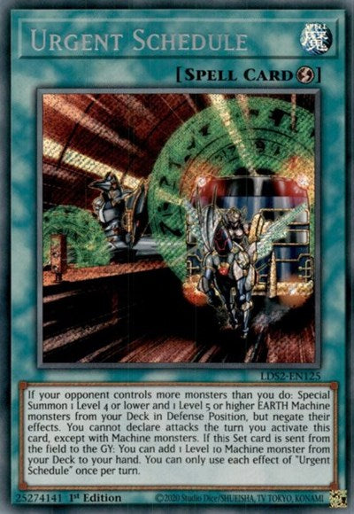 Urgent Schedule (LDS2-EN125) [Legendary Duelists: Season 2]