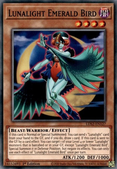 Lunalight Emerald Bird (LDS2-EN127) [Legendary Duelists: Season 2]