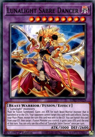 Lunalight Sabre Dancer (LDS2-EN129) [Legendary Duelists: Season 2]