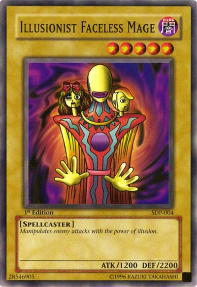 Illusionist Faceless Mage (SDP-004) [Starter Deck: Pegasus]