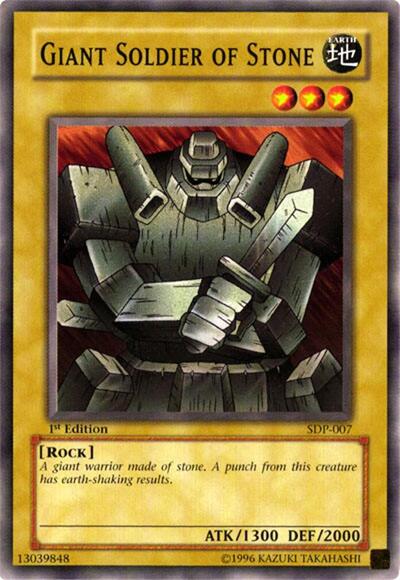 Giant Soldier of Stone (SDP-007) [Starter Deck: Pegasus]
