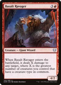 Basalt Ravager (122) [Kaldheim]