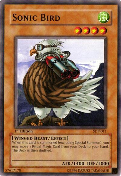 Sonic Bird (SDP-011) [Starter Deck: Pegasus]